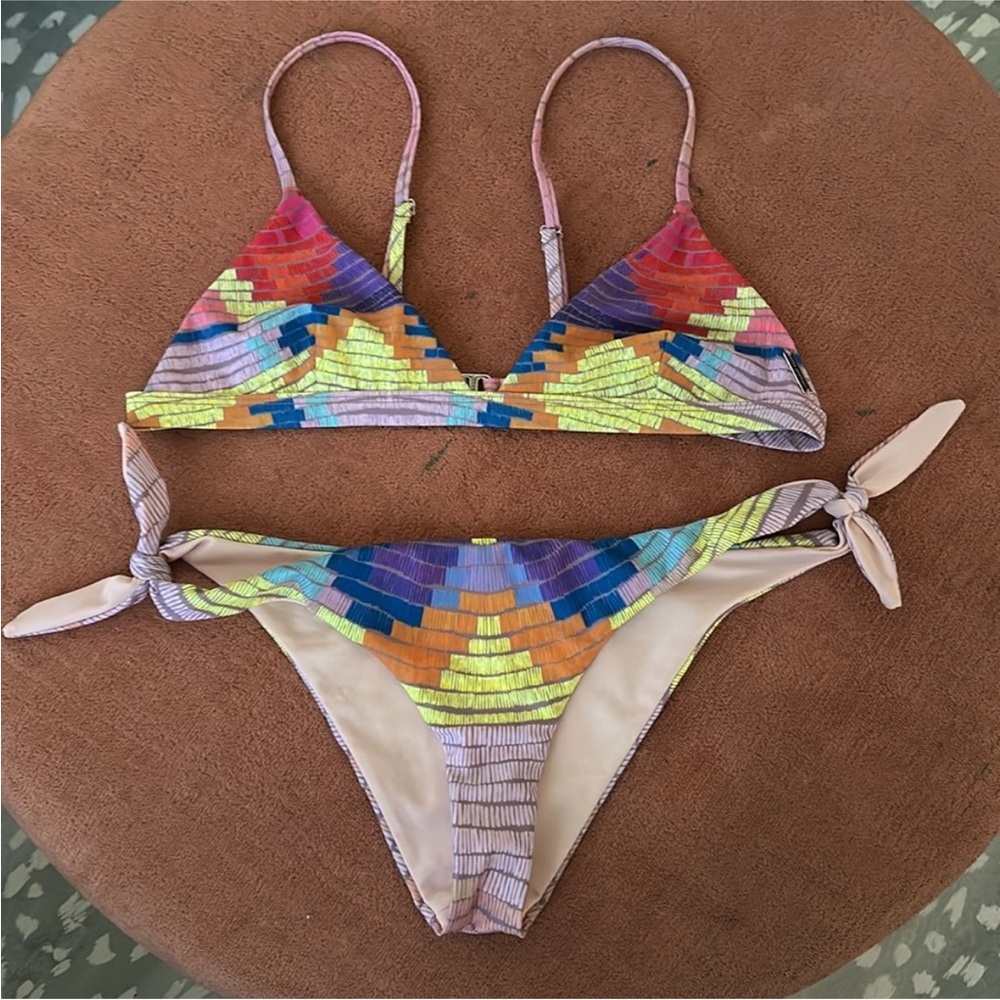 Mara Hoffman Radial Bikini Set Medium